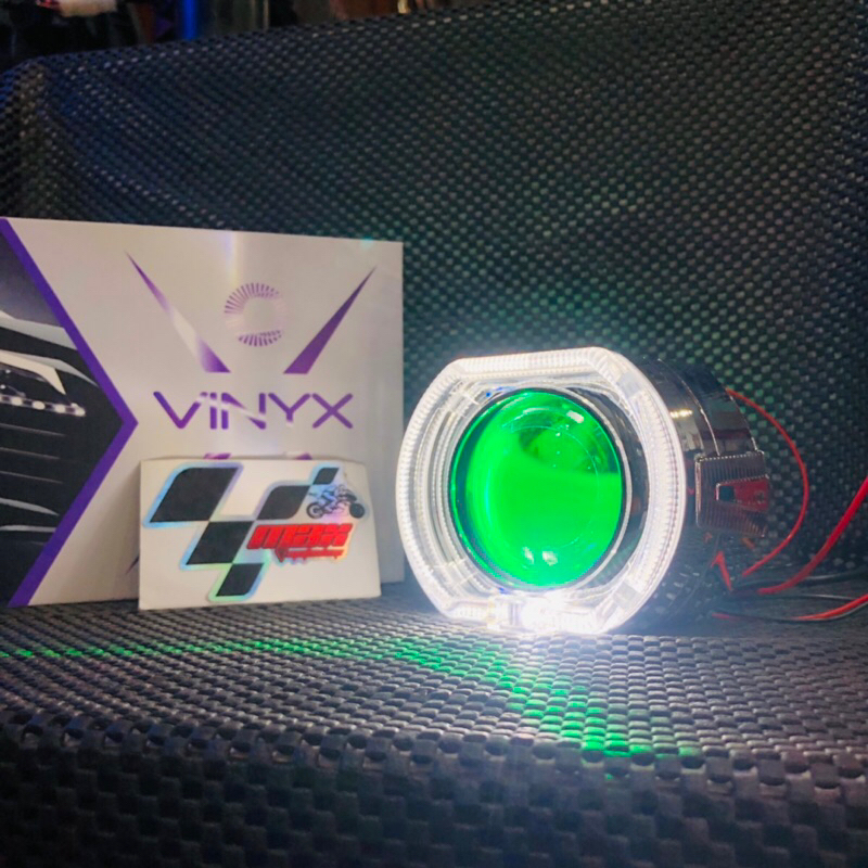 PROJECTOR BILED 2.5 IN SHROUD BMW+DEVIL/DEMON VINYX P1 P2 FANKAI &amp; IPLED (HARGA SATUAN)