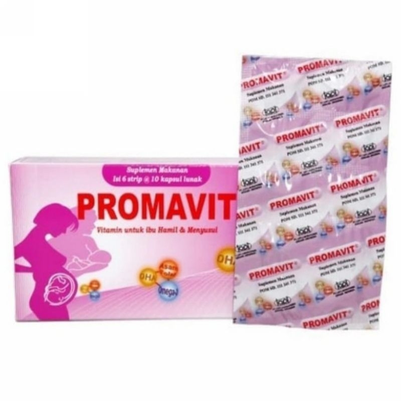 vitamin ibu hamil promavit 10pcs