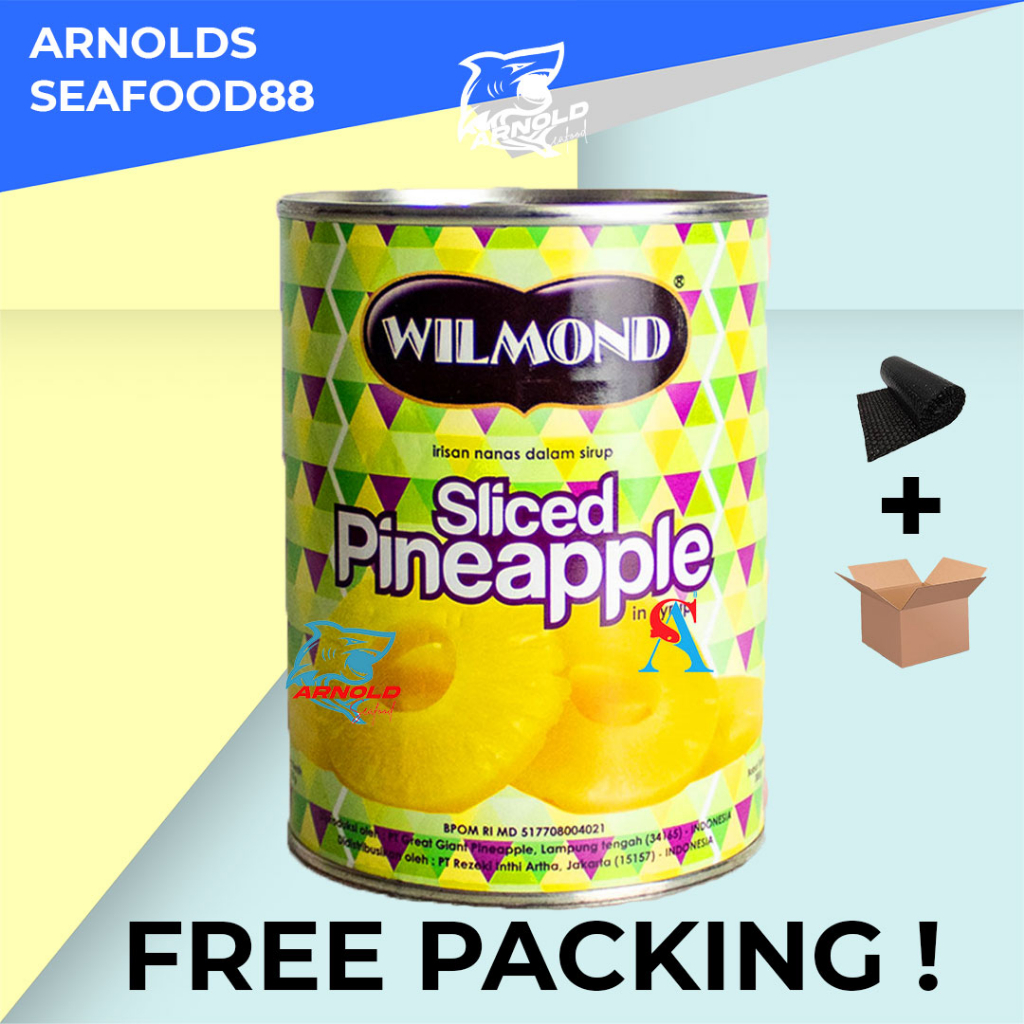 

Wilmond Sliced Pineapple 567g / Irisan Nanas Kaleng / Buah Nanas Kaleng