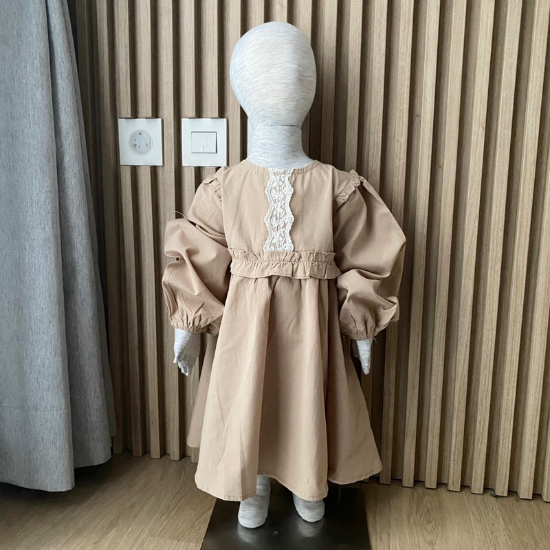 Poppyna dress lace | dress anak perempuan