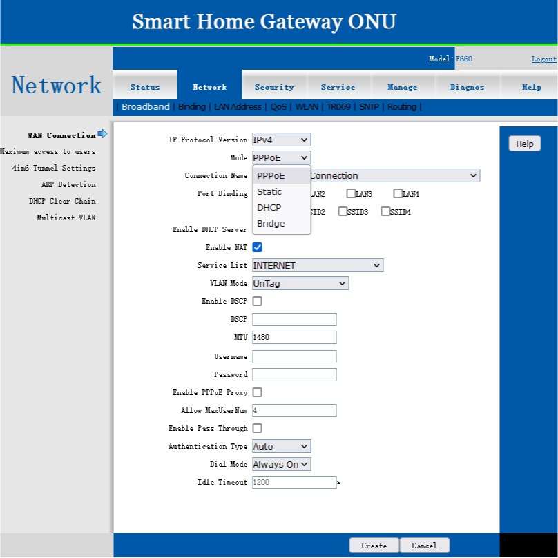 ONU ONT GPON ZTE F660v9 1GE+3FE+1TEL+1USB+WIFI SUPPORT OMCI NEW