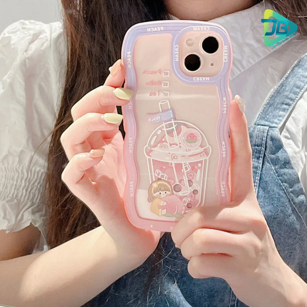 CUSTOM SOFTCASE WAVE GELOMBANG CLEAR CUSTOM BOBA FOR SAMSUNG J2 PRIME A02S A03S A03 CORE A04 A04E A04S A13 A10 A10S A11 M11 A12 M12 A13 A32 A23 A14 A20 A30 A20S A21S A22 M22 A31 A33 A50 A50S A30S A51 A52 A53 A73 JB8586