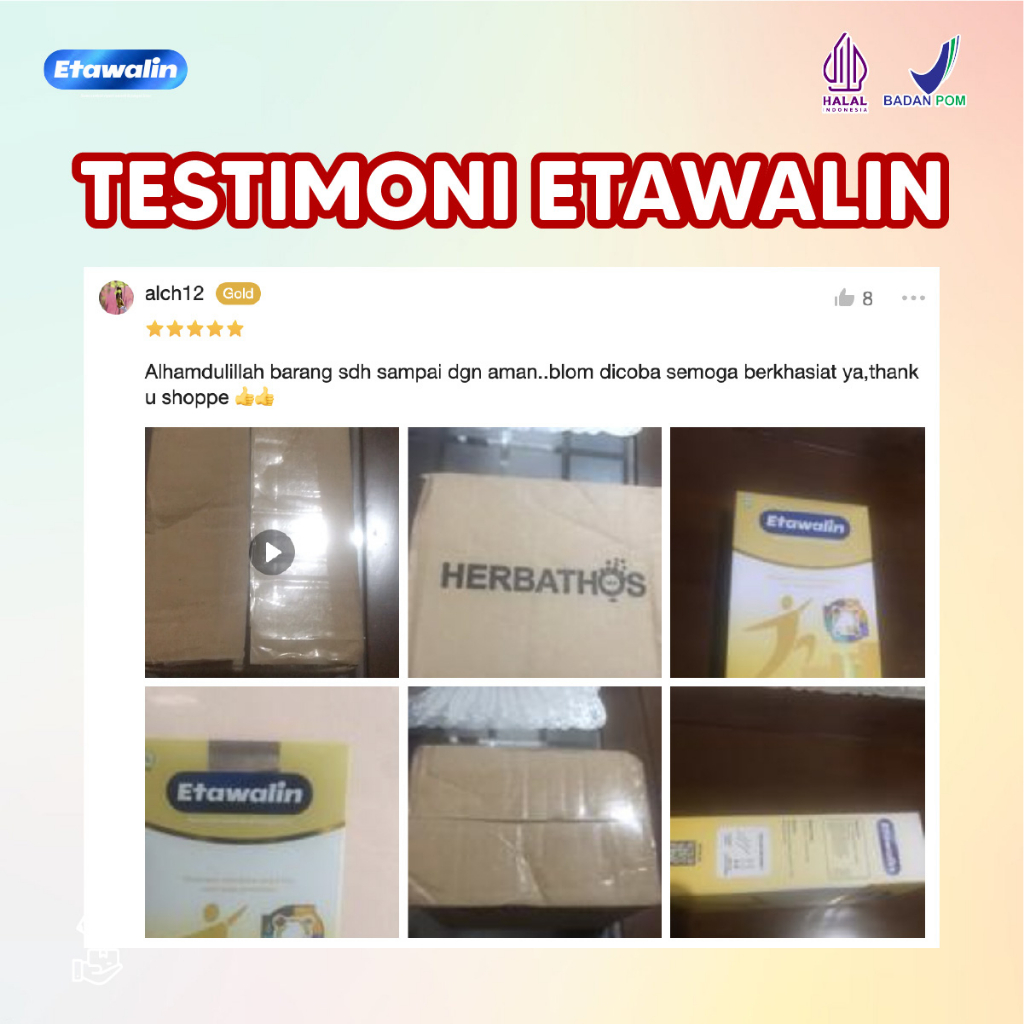 Susu Etawalin Original Bantu Atasi Masalah Tulang Sendi Paket 5 Box Isi 200gr