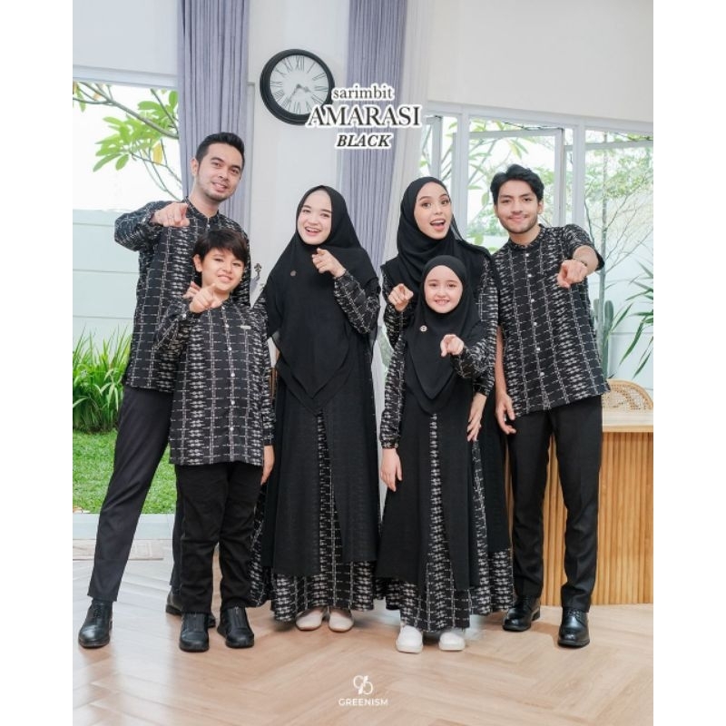 SARIMBIT AMARASI ORIGINAL GREENISM GAMIS KOKO IDUL FITRI