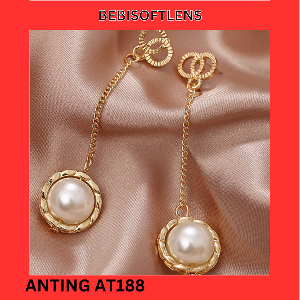 Anting AT188  S925 Korea Anting Unik Lucu Keren Fashion Wanita /Deluna /BB