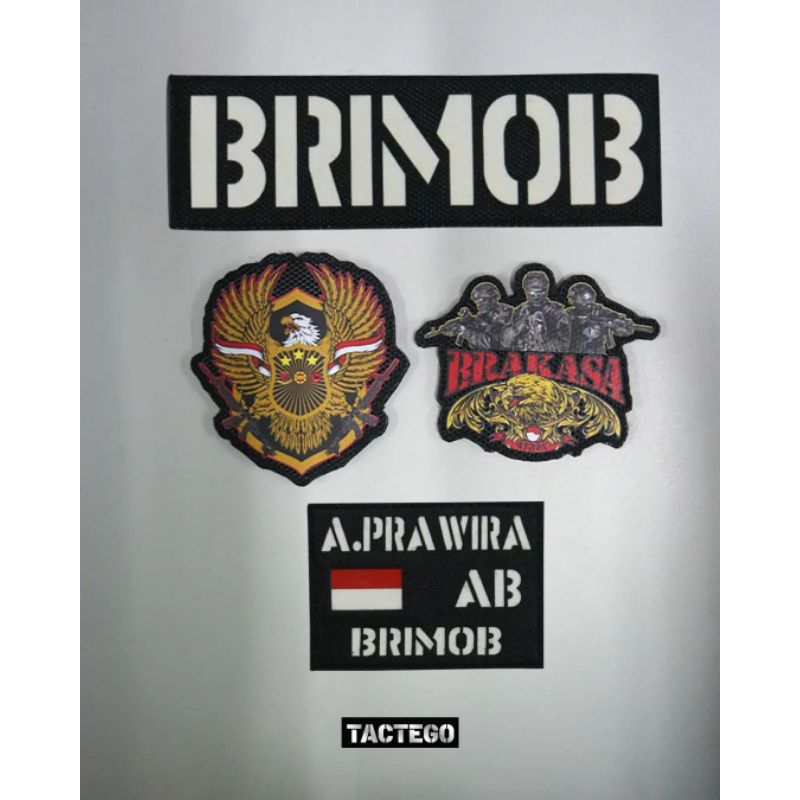 laser patch Brimob