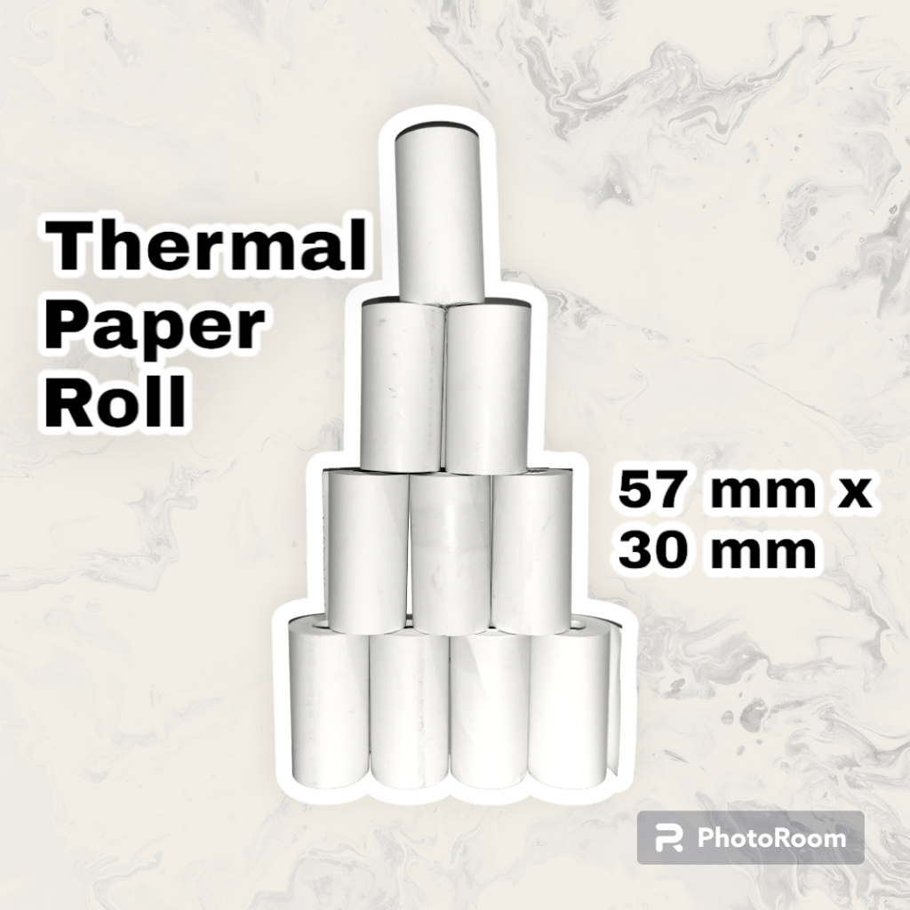 

Thermal Paper Roll 57x30 mm, Kertas Thermal Struk Kasir