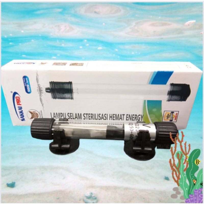Lampu anti lumut bakteri sterilisasi SAKKAI UV 5WATT