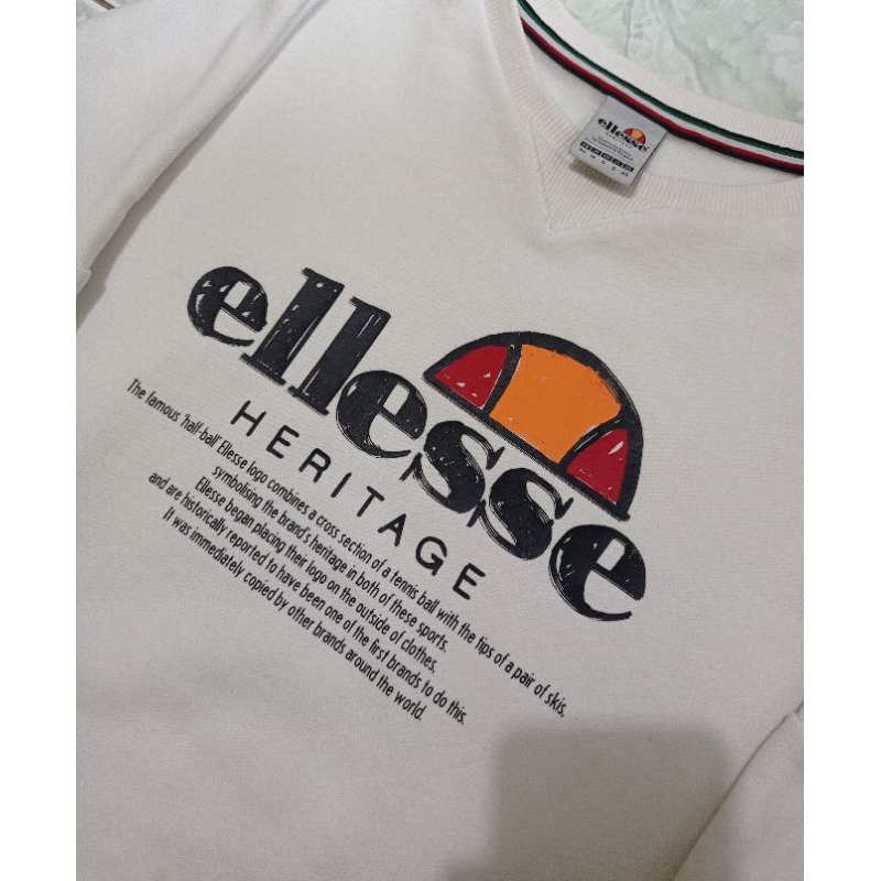 crewneck ellesse heritage