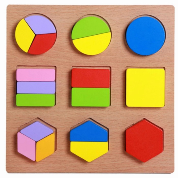 

Dijual Mainan Edukasi Anak WOODEN PUZZLE MONTESSORI SHAPE GEOMETRI - Pecahan Tiga Berkualitas