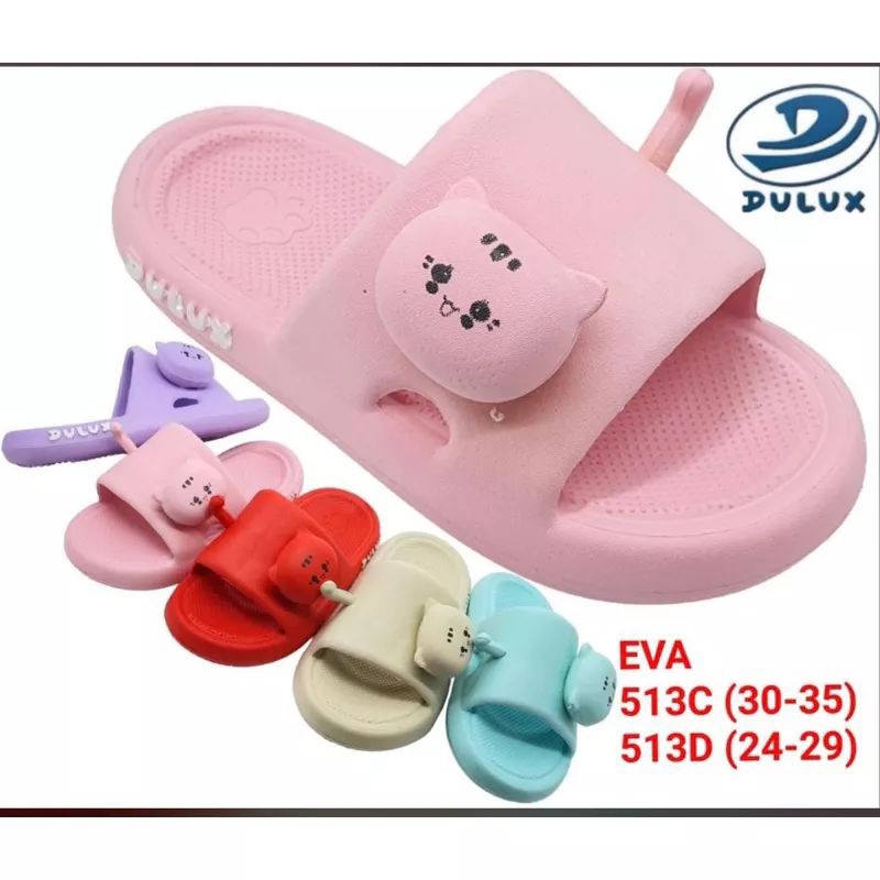 SANDAL SELOP KUCING ANAK PEREMPUAN DULUX 513C