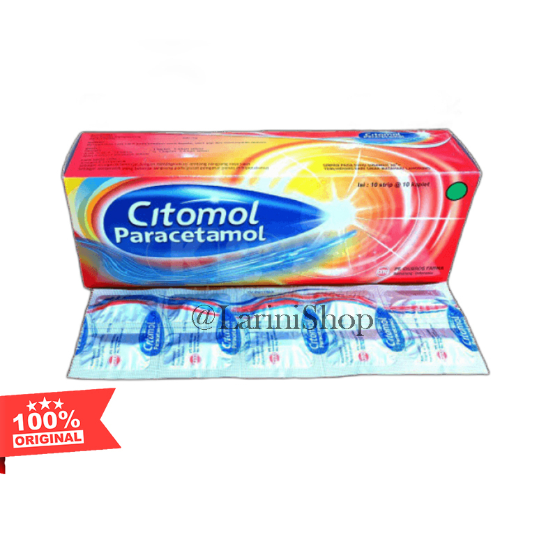 CITOMOL 500 MG KAPLET (HARGA PER BOX) CIUBROS
