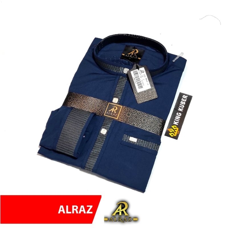 baju koko modern alraz lengan panjang terbaru