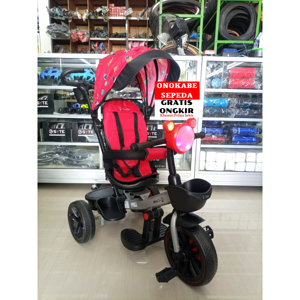 SEPEDA RODA 3 STROLLER I-CYCLE ZEUS TC-1999