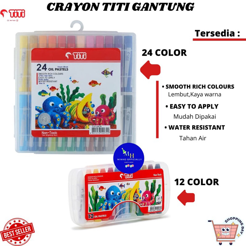 

KRAYON TITI GANTUNG 24 DAN 12 WARNA