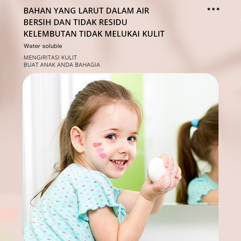 Uoptoy Beauty Playset Mainan/ Mainan Kosmetik Anak/riasan mainan anak/Mainan Make Up Anak Perempuan Tidak Beracun/Children Pretend Play / Mainan Make Up Bag