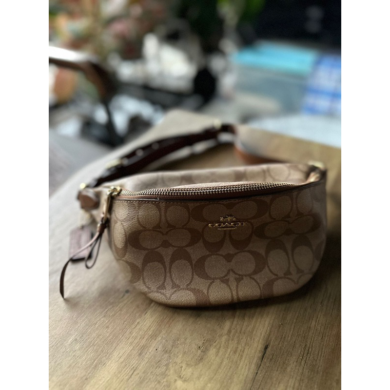 coach waistbag tas pinggang preloved