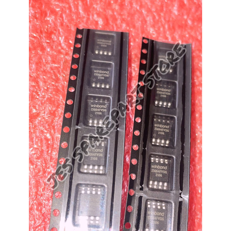 IC WINBOND 25Q64 IC EPROM FLASH SPI 25Q64FVSSIG 8MB IC MEMORY 25Q64