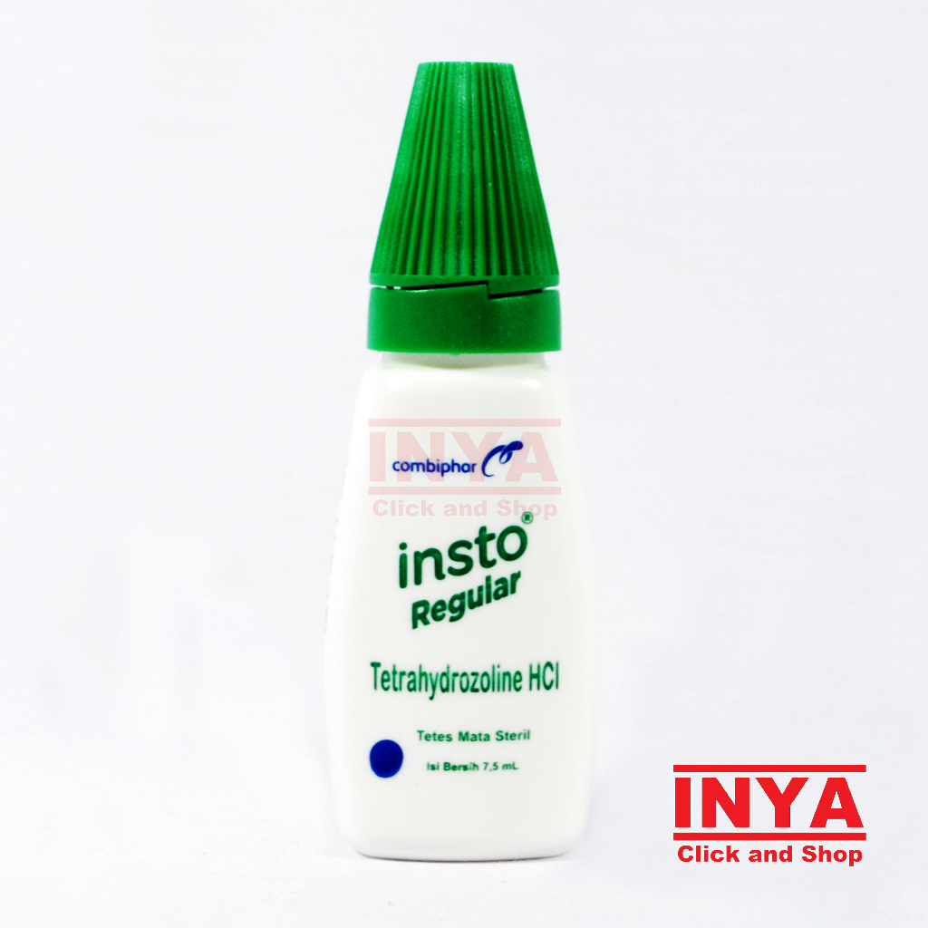 INSTO REGULER OBAT TETES MATA 7.5 ml Tetrahydrozoline HCI - STERILE EYE DROPS