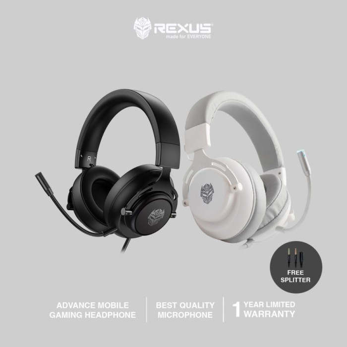 Rexus Headset Gaming Thundervox Stream HX25