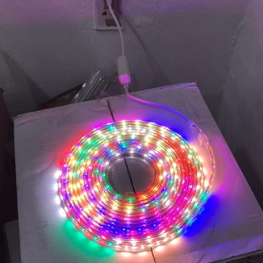 Lampu Led Selang Hias Rgb Warna Warni 10Y 10 Yard Kelap Kelip Anti Air