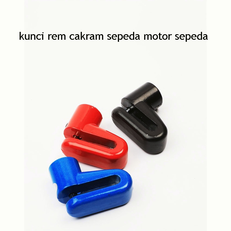 WTW11 Kunci Gembok Rem Cakram Disc Brake Lock Safety Anti Maling Original Honda PnP Semua Merek Motor