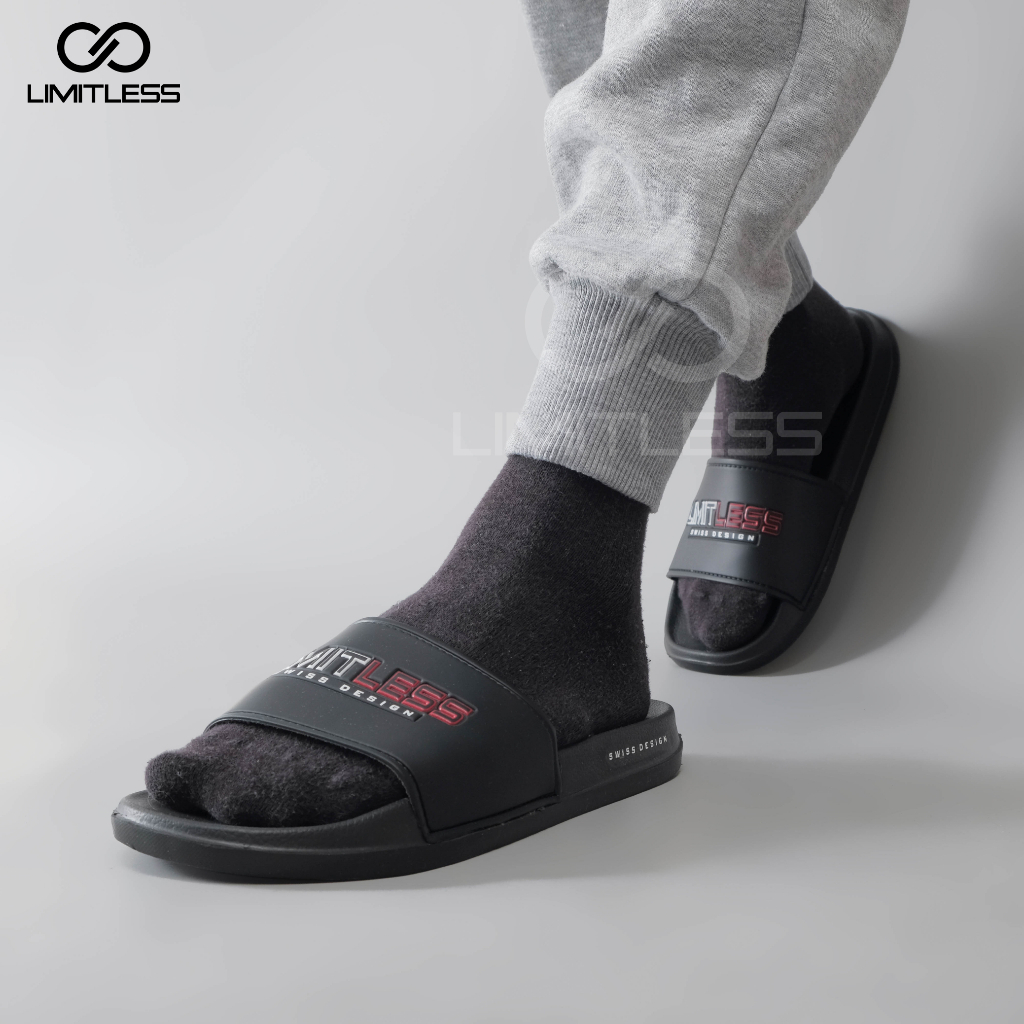 Sandal Slop Pria Terbaru Casual Sendal Cowok Slip On Sandal Pria Casual Distro Sandal Slide Pria