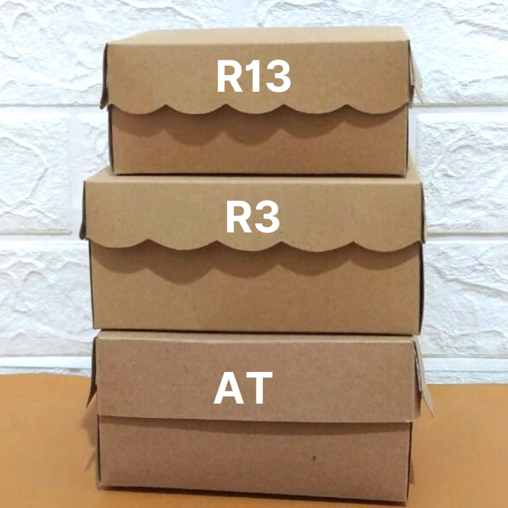 KARDUS SNACK R13, R3, AT, 12 X 12 DAN 12 X 16 DUS SNACK ISI 3 | KARDUS MAKAN