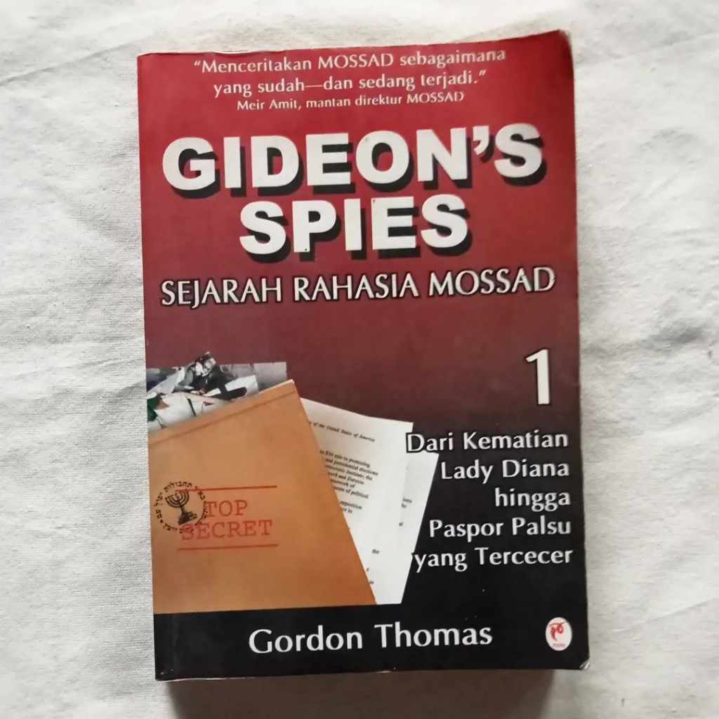 Gideon's Spies Sejarah Rahasia Mossad | Gordon Thomas
