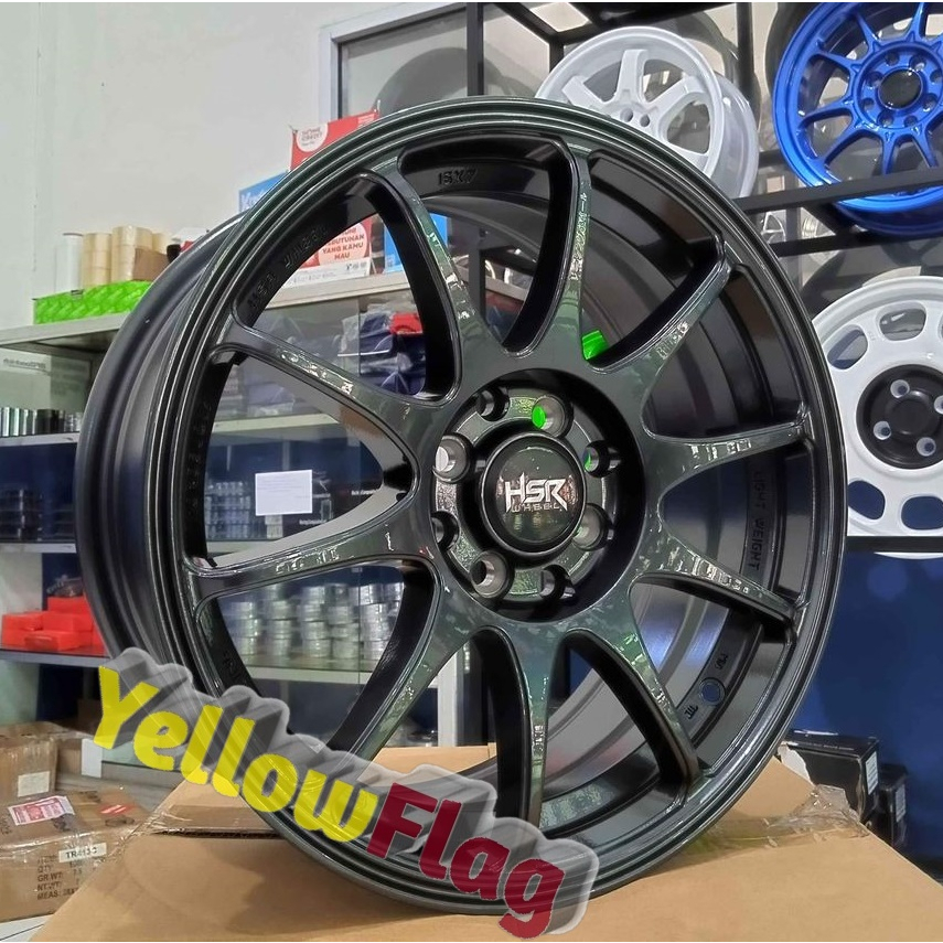 Velg Racing Hsr Indy Ring 16 velg mobil r16 mobilio,jazz,yaris,freed