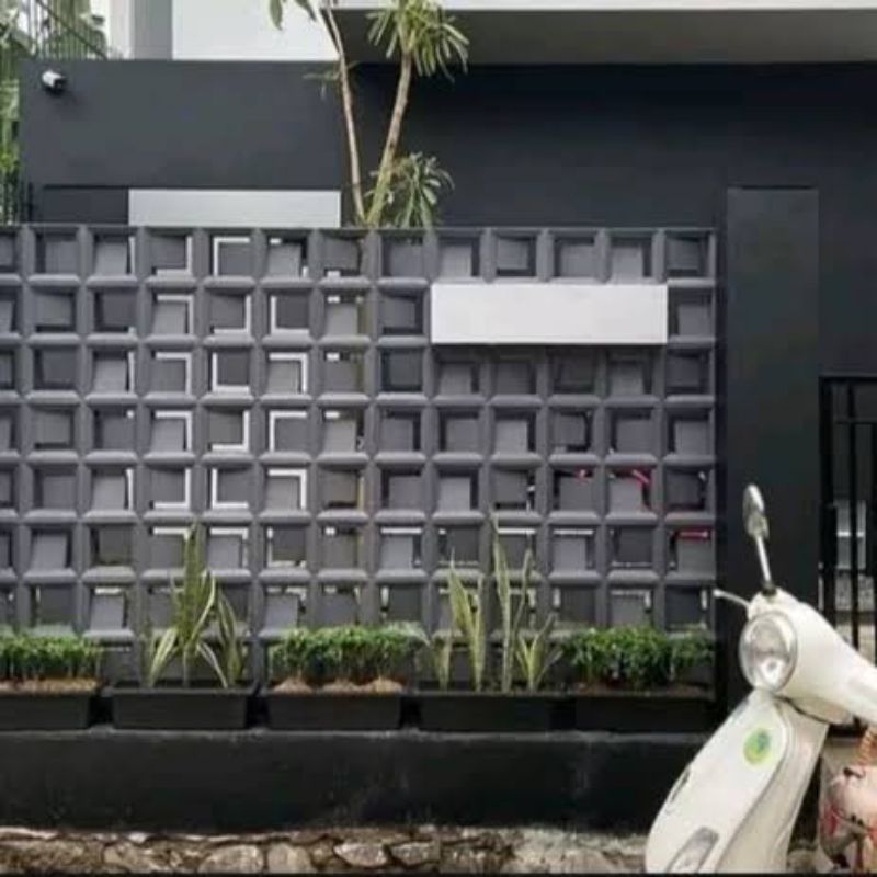 roster beton minimalis, roster lubang angin, roster beton