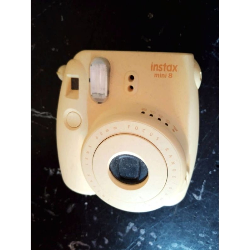 KAMERA POLAROID INSTAX MINI 8 PRELOVED BEKAS SECOND YELLOW