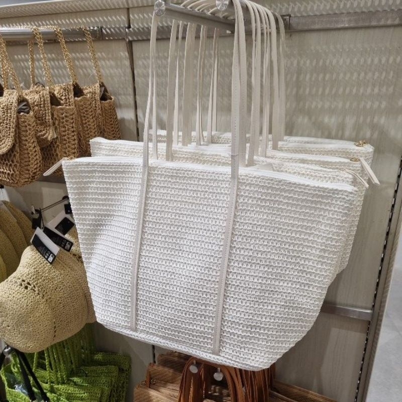 Tas anyaman 08 H&M JASTIP jasa titip hnm