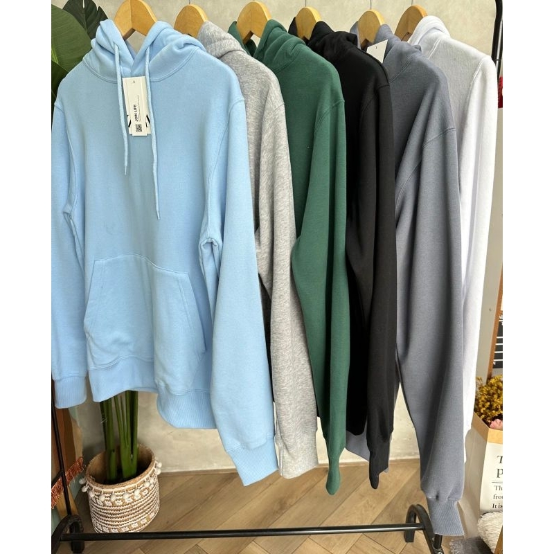 Zr** unisex basic hoodie jacket