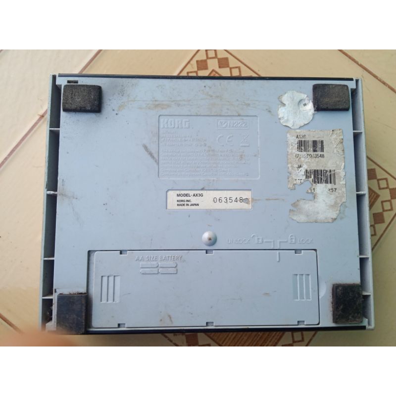 efect gitar korg ax3g