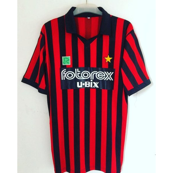 JERSEY AC MILAN 1986 PRINTING