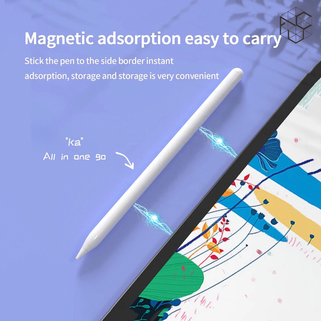 Acervo Pencil Stylus Pen 12th Gen with Palm Rejection, Magnetic Adsorption Design and Tilt Detection Capacitive Pencil