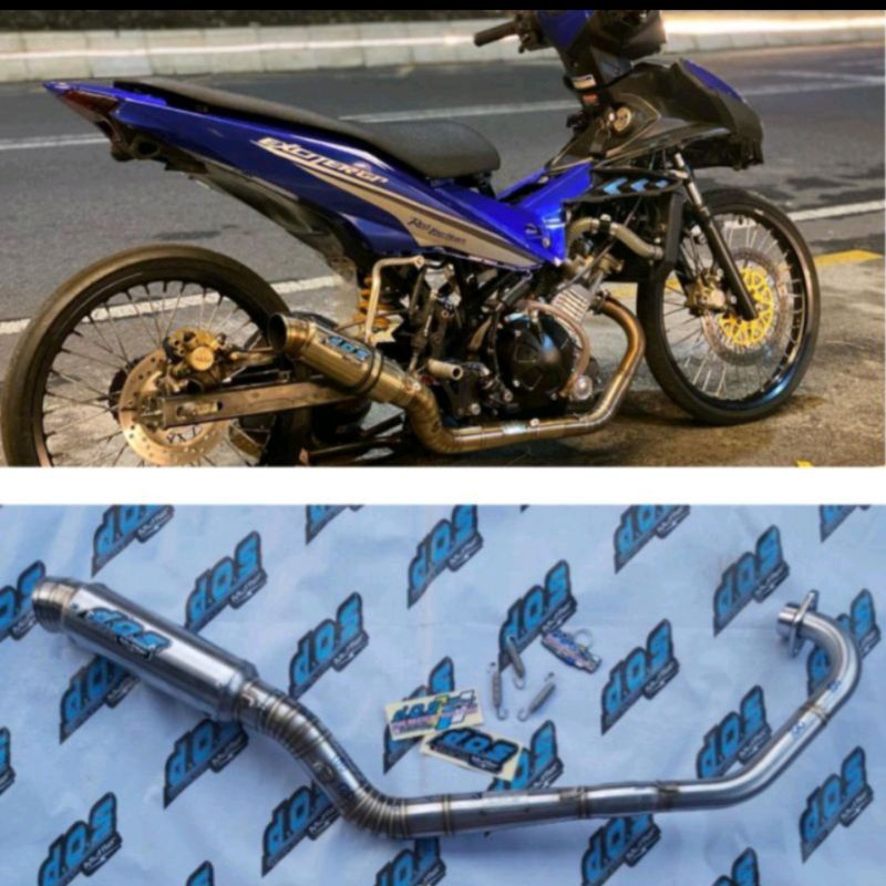 DOS MUFFLER MX KING MALAYSIA STYLE