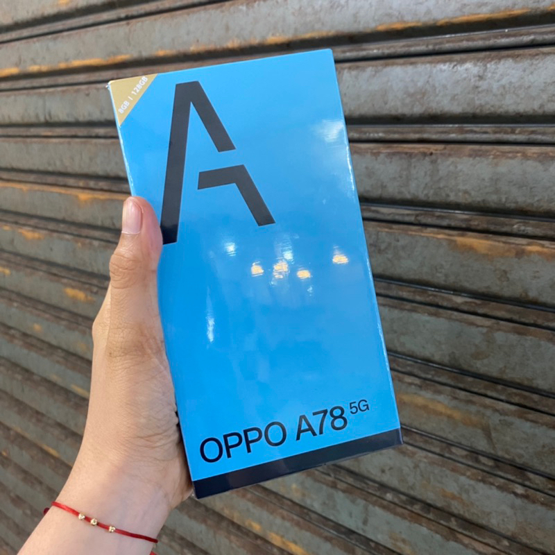 Oppo A78 5g 8/128gb New Baru garansi resmi 1th