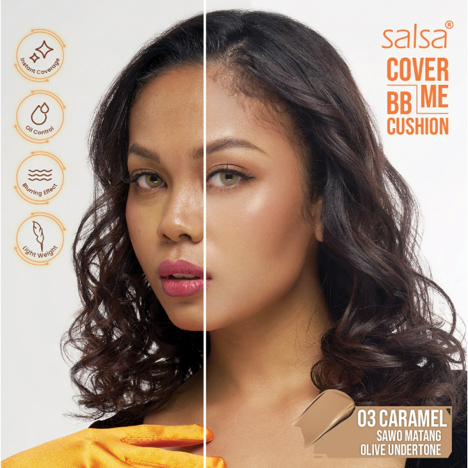 Salsa Refill Cover Me BB Cushion | Refill Cushion Matte with SPF 30 PA+++