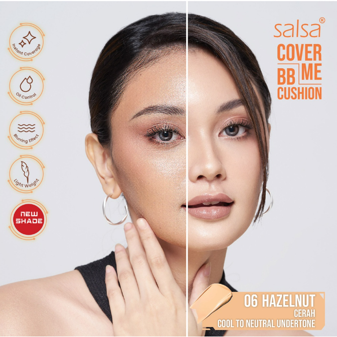 Salsa Refill Cover Me BB Cushion | Refill Cushion Matte with SPF 30 PA+++