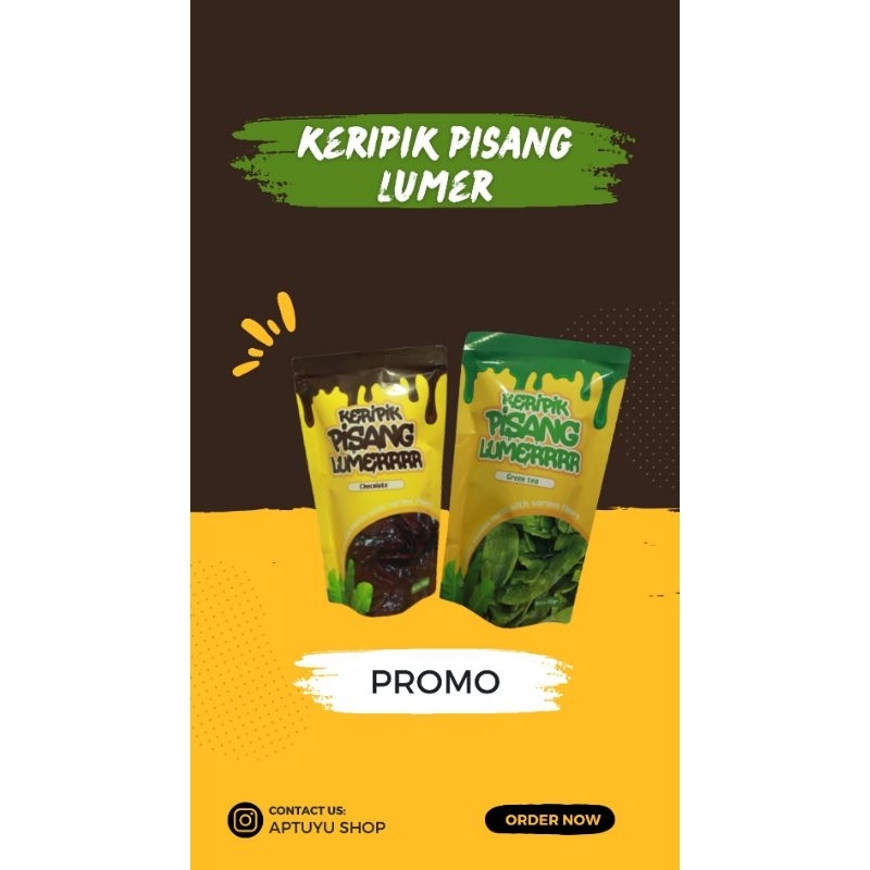 

Paket Promo, Keripik Pisang Lumerrr