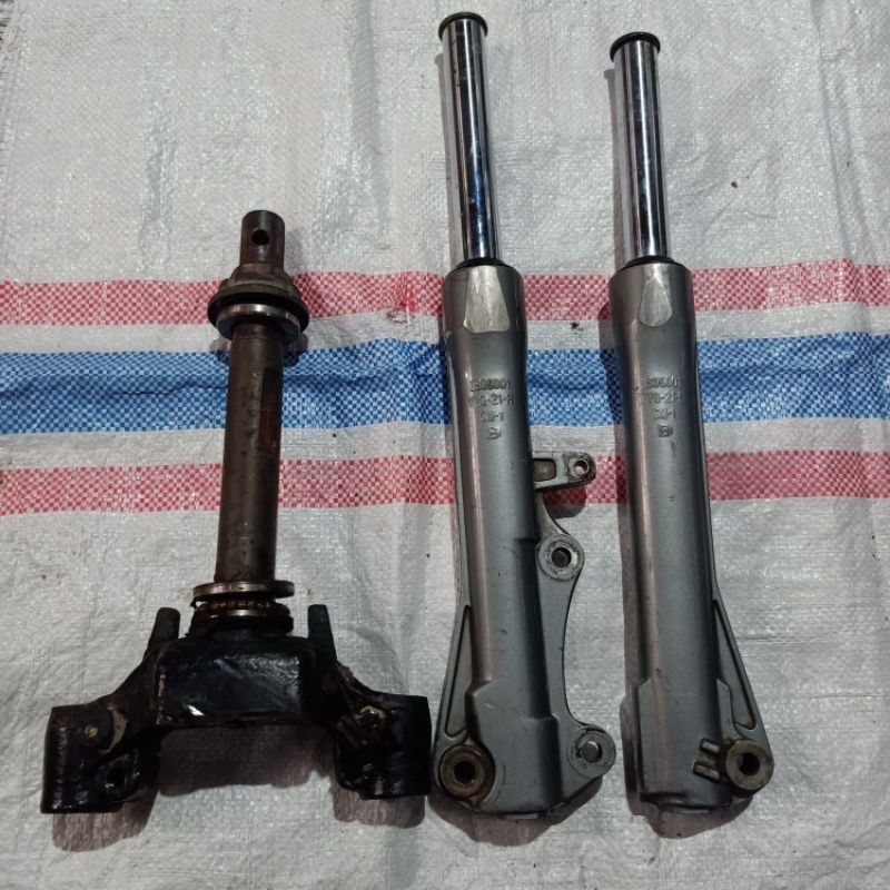 segitiga T tabung shock breaker skok depan Beijing champ 125z 125zr