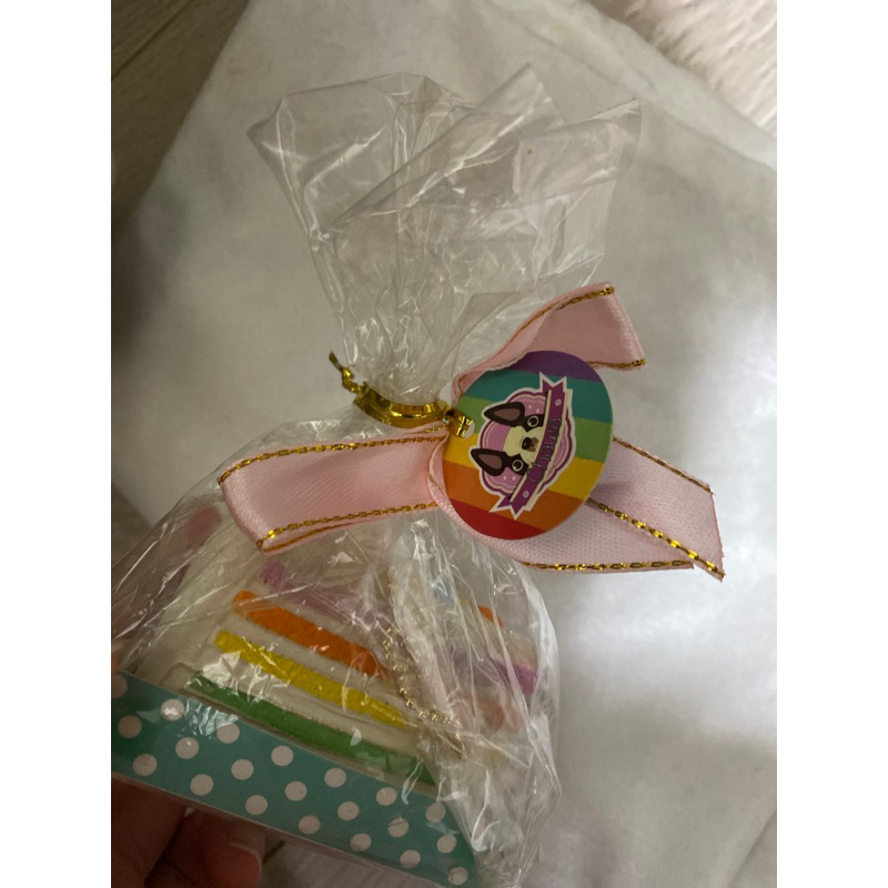 licensed squishy - ibloom peach - mini chawa rainbow cake - fat pawpaw avocado - yummy cat osc
