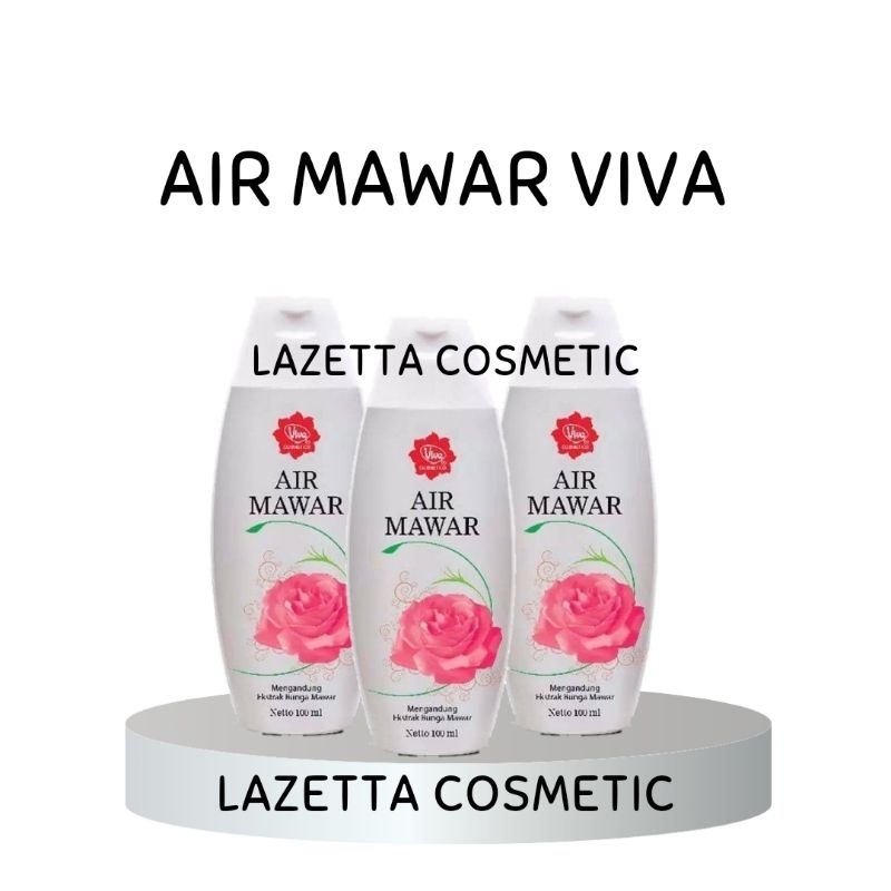 Air Mawar Viva BPOM 100 ml