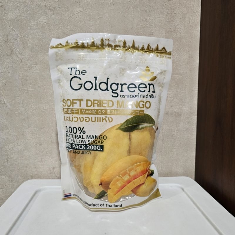 

Soft dried mango ori Thailand The Goldgreen