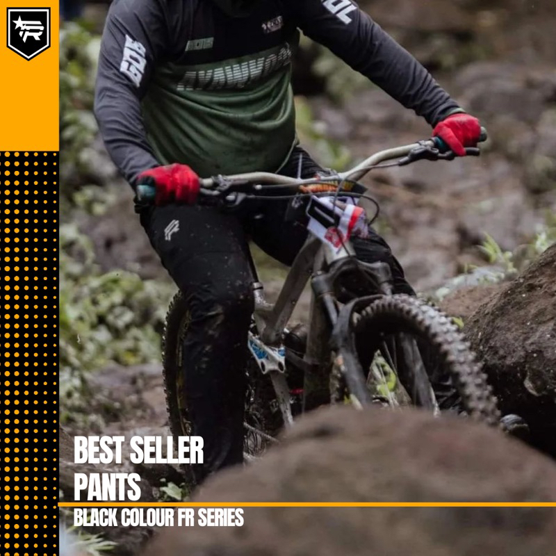 Celana Sepeda Mtb Downhill Celana panjang sepeda pria wanita Celana Gowes Cycling Pants Freerideidn