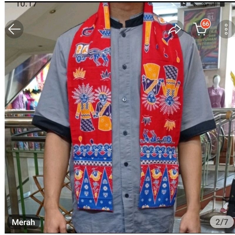 selendang dewasa / cukin betawi dewasa