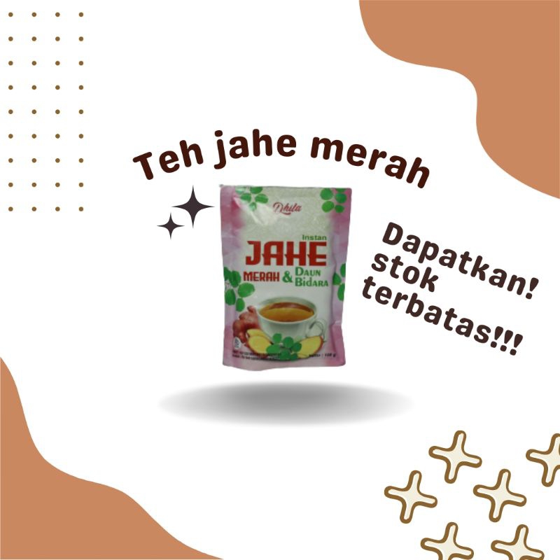 

Teh Celup Jahe Merah & Daun Bidara teh herbal dari samarinda