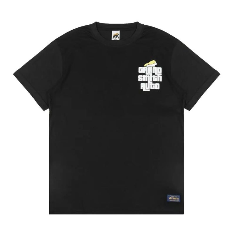 House of smith T-shirt GSA hitam katun unisex